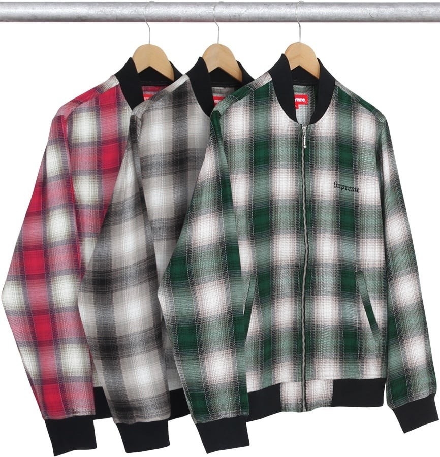 Shadow Plaid Bomber